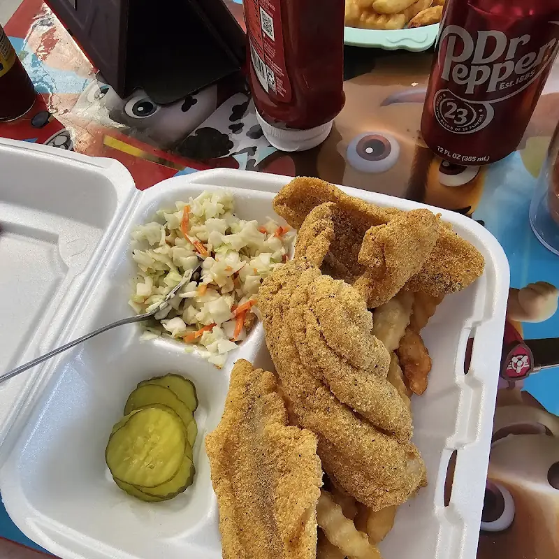 Skippers Catfish & Hamburger Delight