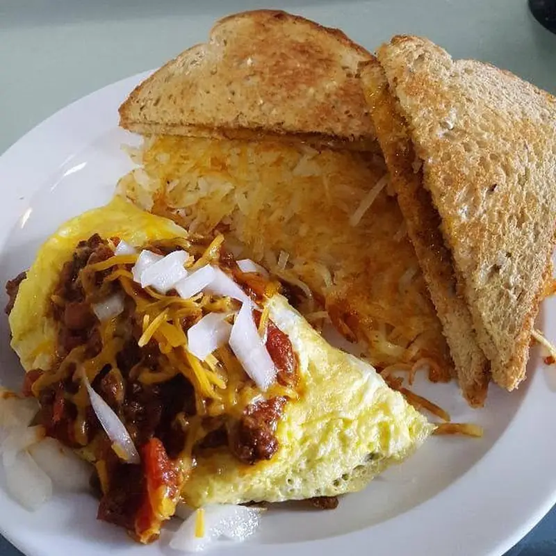 Chicken Fajita Omelet
