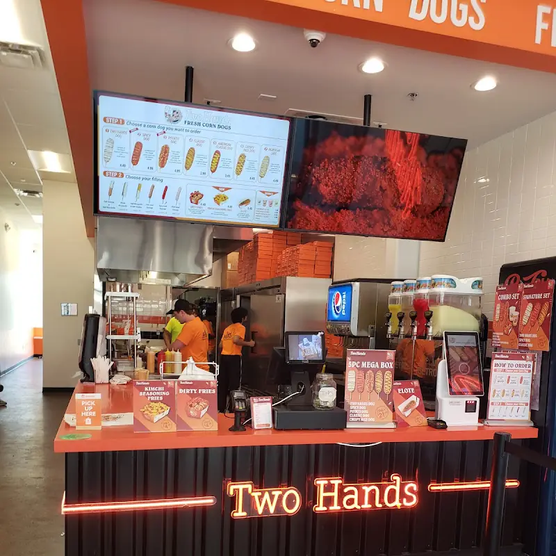 Two Hands Fresh Corn Dogs