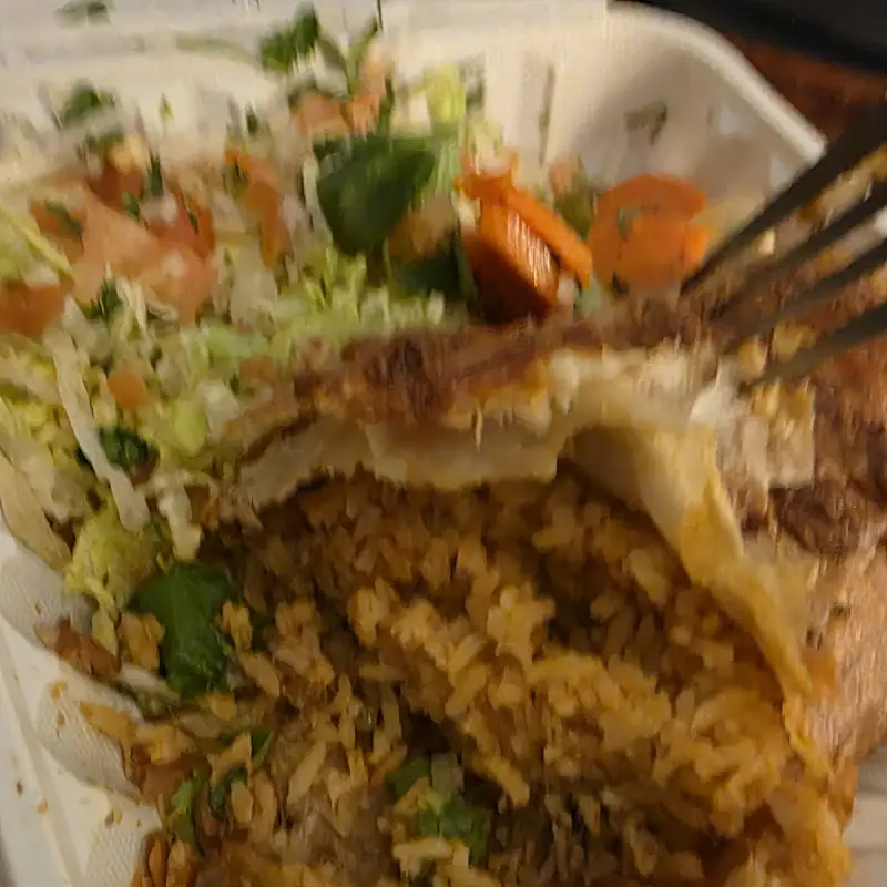 Beans and Cheese Burrito