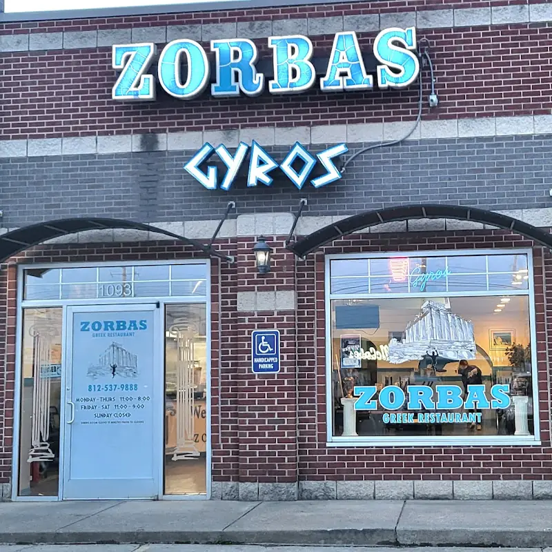 Zorbas Greek Restaurant Indiana