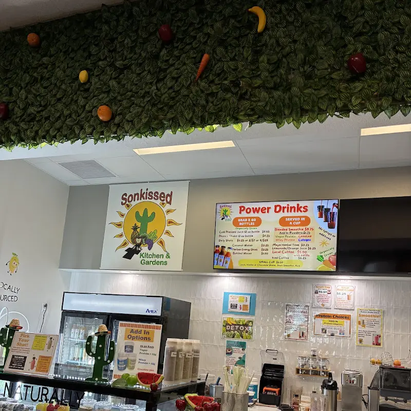 Sonkissed Kitchen and Gardens Juice Bar