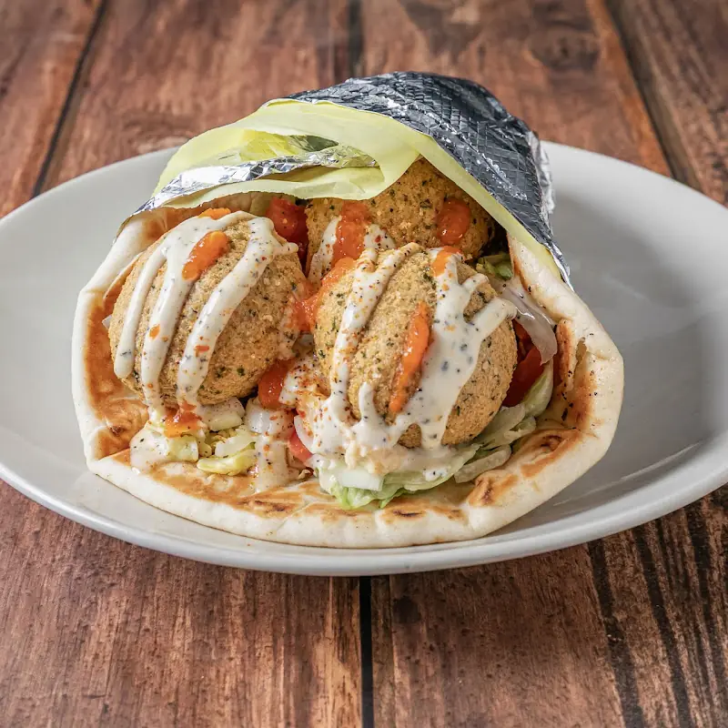 Falafel Rice Plater