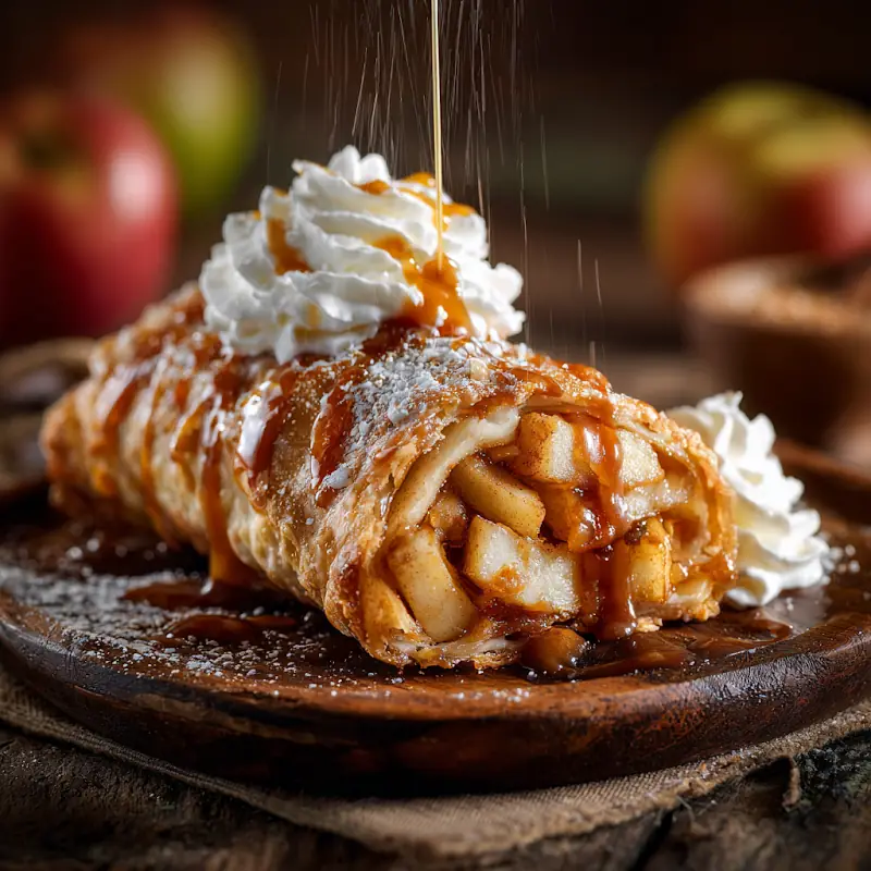 Apple Pie Egg Roll