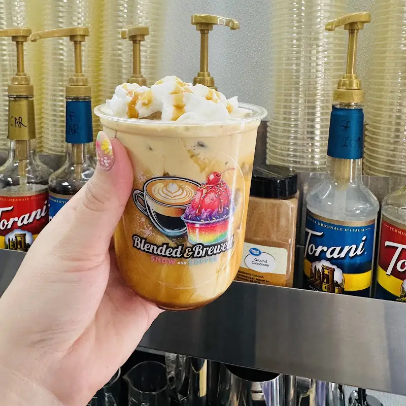 Blended & Brewed Snow and Coffee