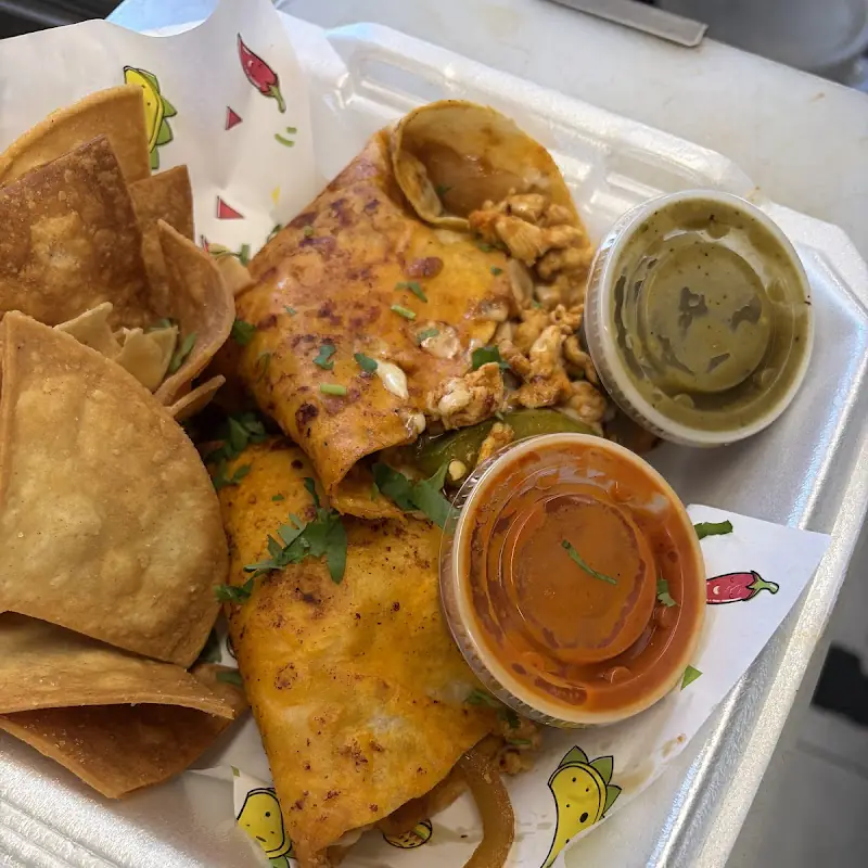 Burrito De Barbacoa / Marinated Beef Burrito