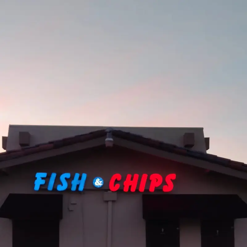 19. Seafood Combo & Chips