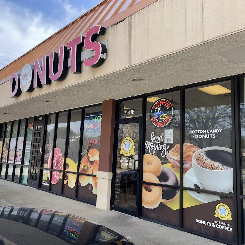 Cotton Candy Donuts