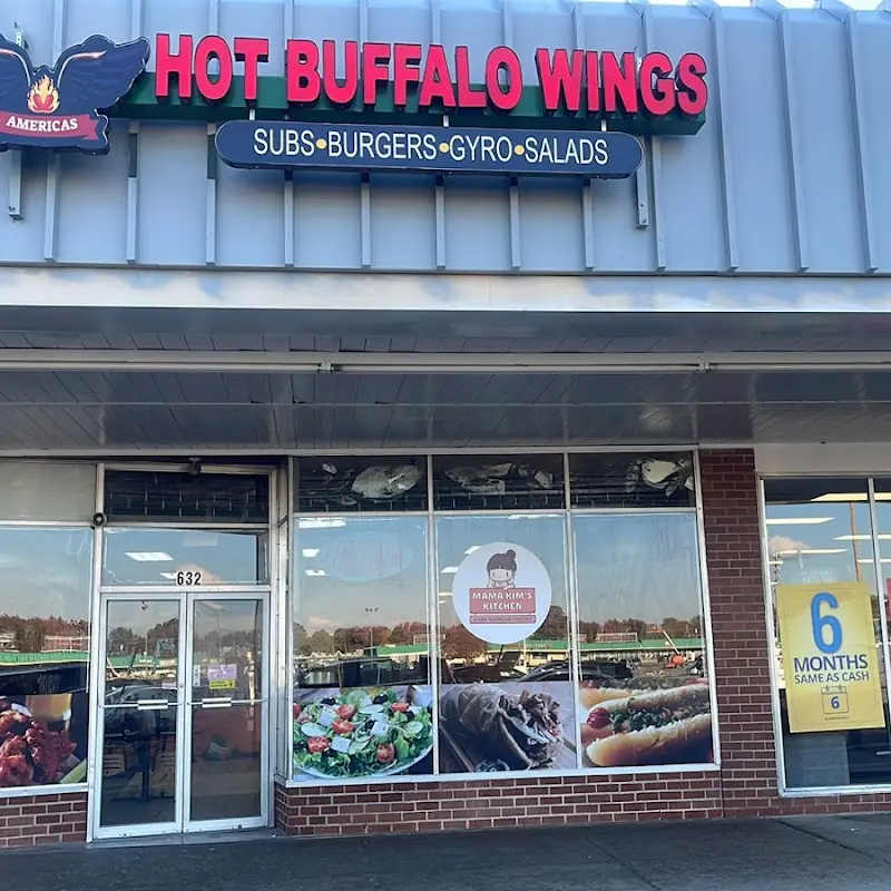 American Buffalo Wings Grilled Fish and Subs