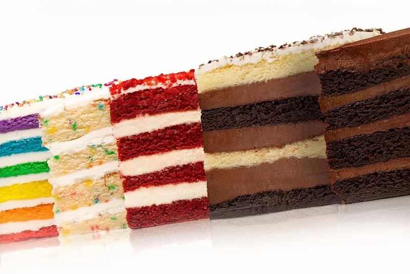 Buddy V's Cake Slice