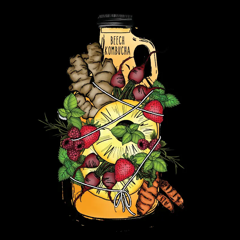Beech Kombucha