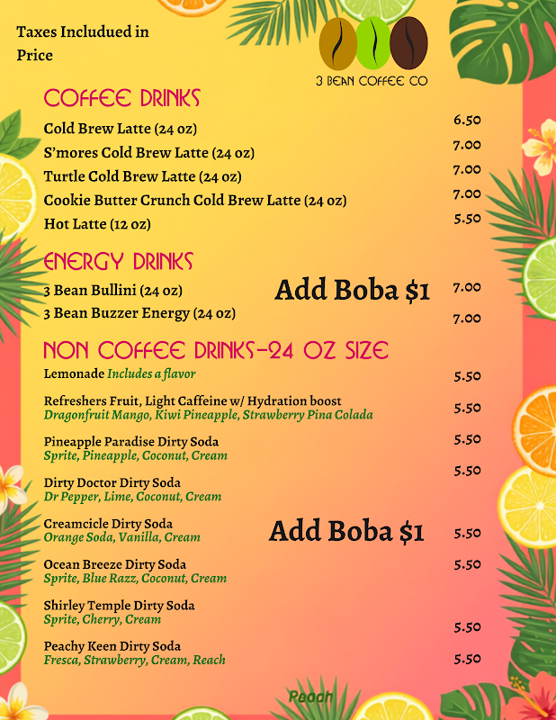 3 Bean Coffee Co. Trailer