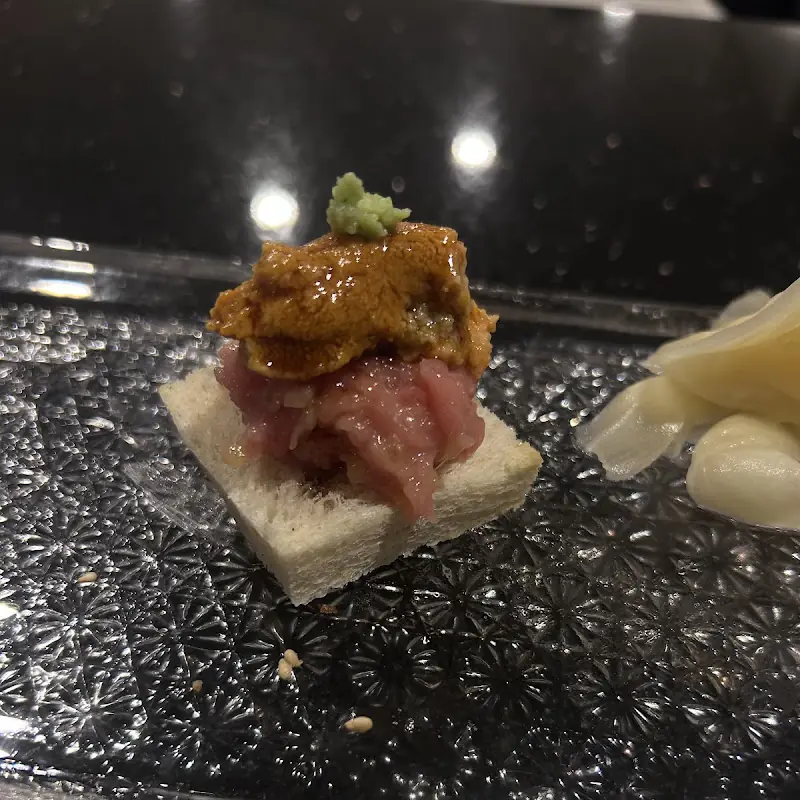 Purple yam tempura