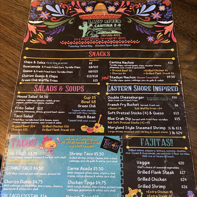 Lazy River Cantina