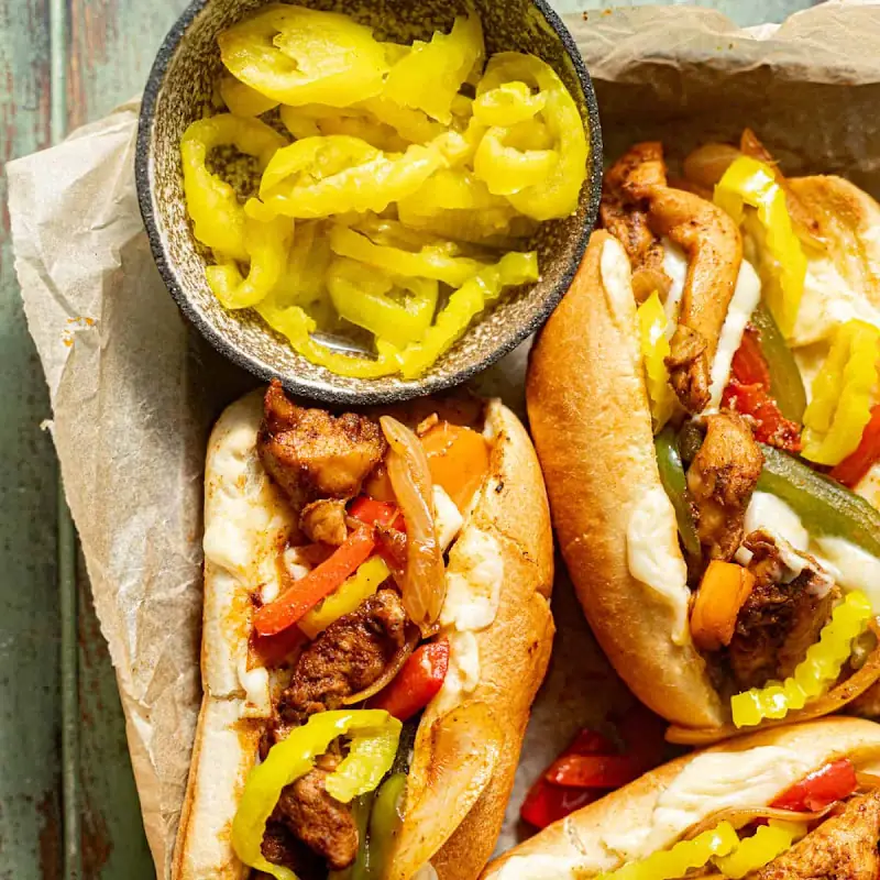 Chicken Burger with Cheese
