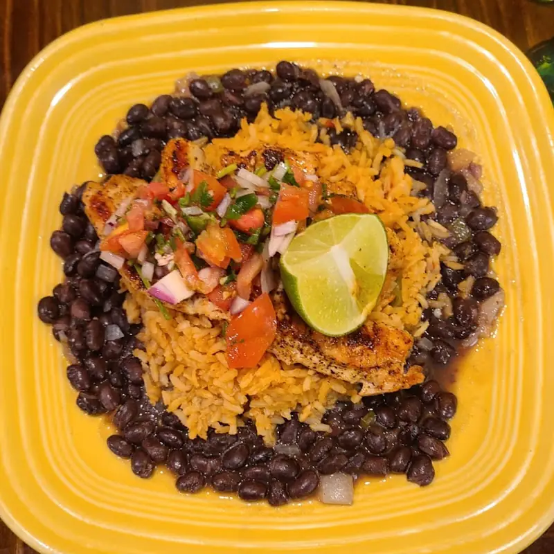 3. One Beef and One Cheese Enchilada