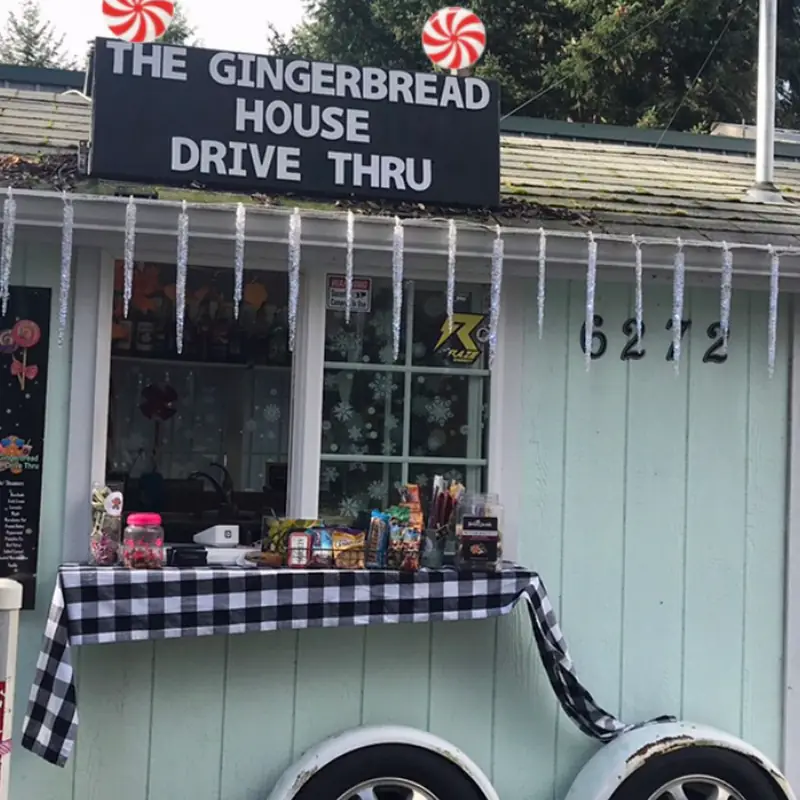 The Gingerbread House Drive thru Coffee, espresso & Tea