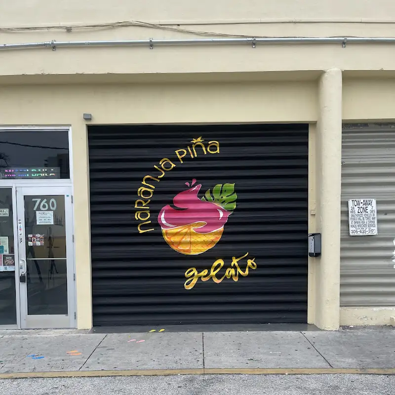 Naranja Piña Gelato