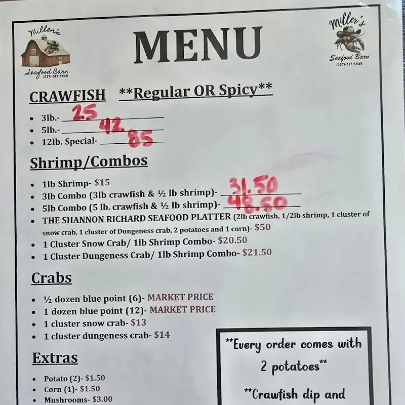 Millers Seafood Barn