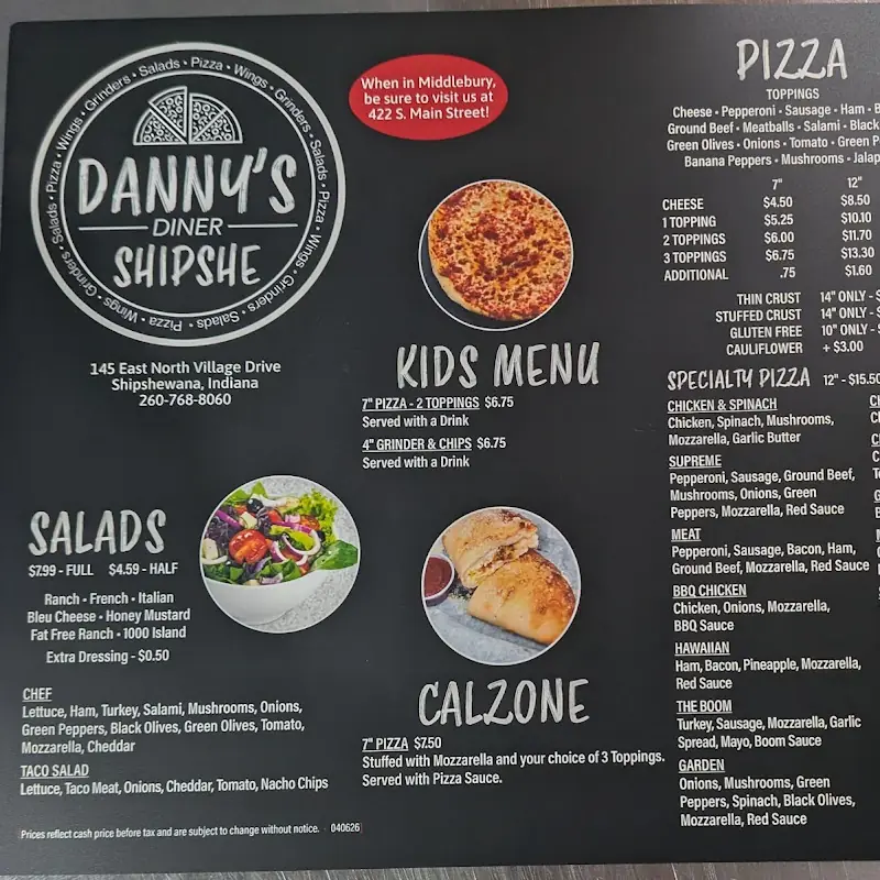 Danny's Diner Shipshewana