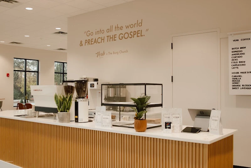 Verb Coffee at The Burg Church