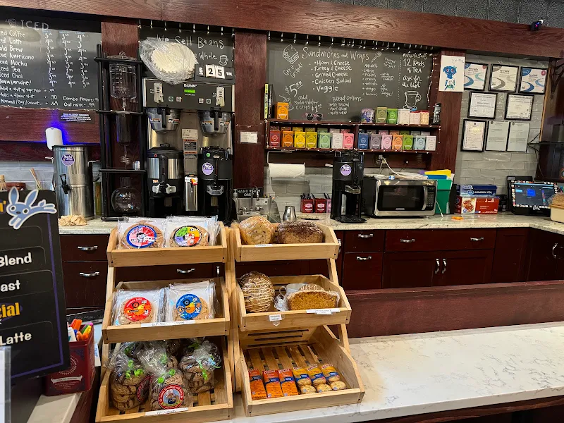 Mocha Java Coffee Shop co-located at The Blue Bunny