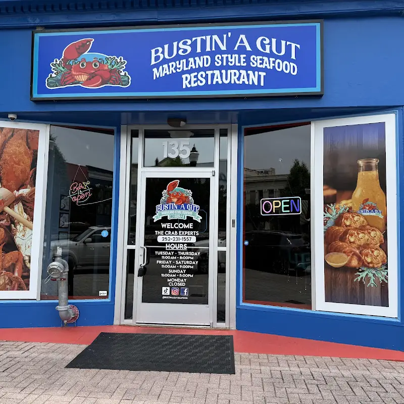 Bustin’ A Gut Maryland Style Seafood & Hot Bar – Downtown Rocky Mount