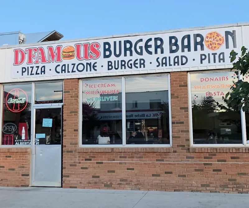D'Famous Burger Baron