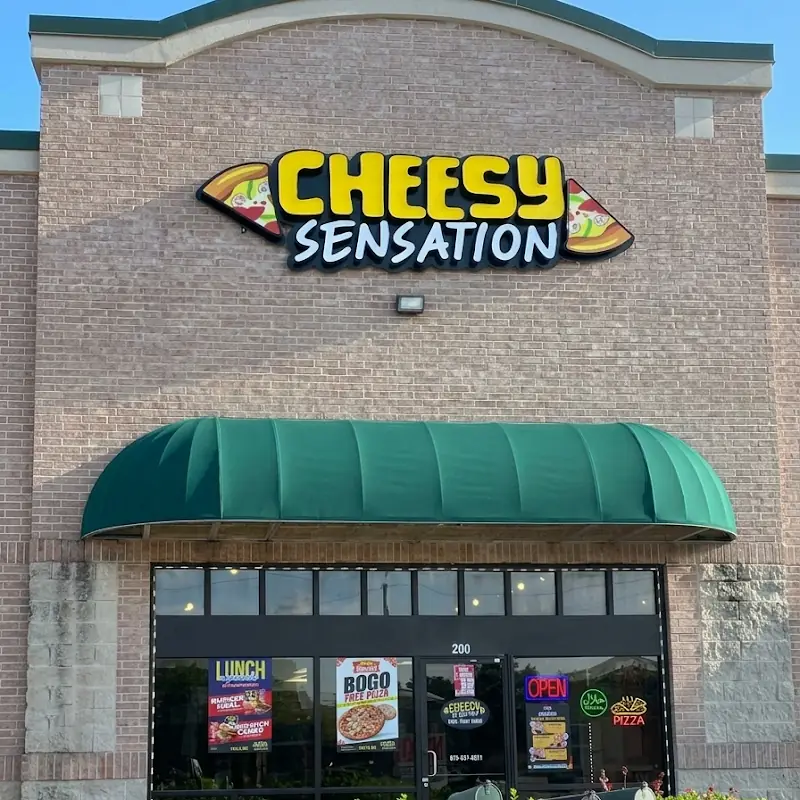 Cheesy Sensation - Halal Pizza, Pasta, Wings and Sandwiches