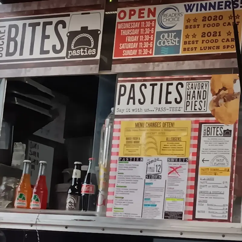 Bucket Bites Pasties