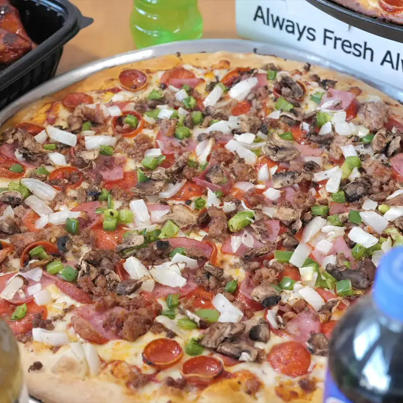 12" BBQ Chicken Pizza