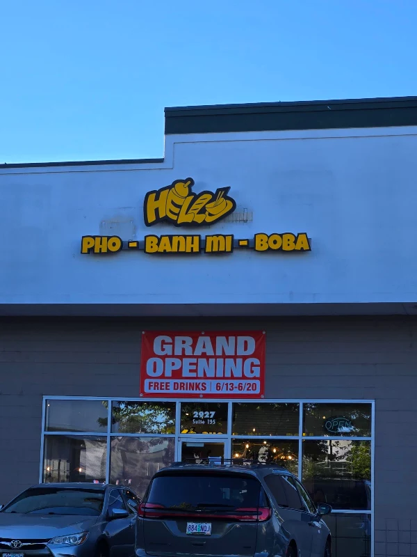 Hello Pho, Banh mi & Boba on Broadway St. NE, Salem