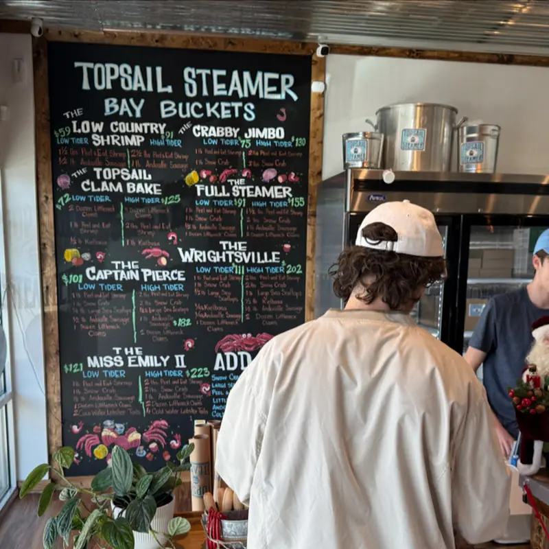 Topsail Steamer Seafood