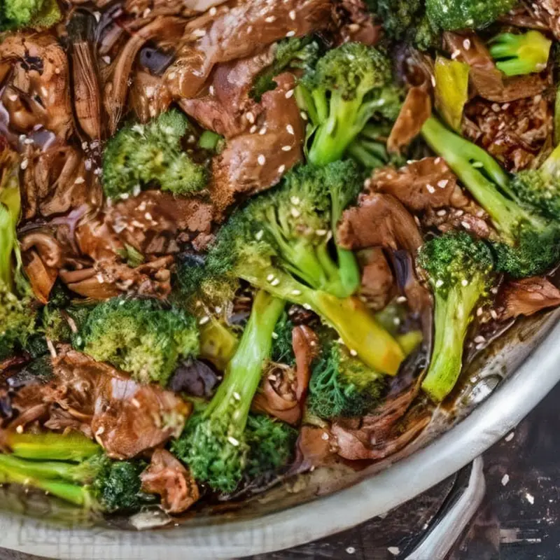 97. Beef with Garlic Sauce