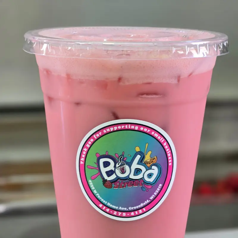 Fruit with strawberry banana yogurt