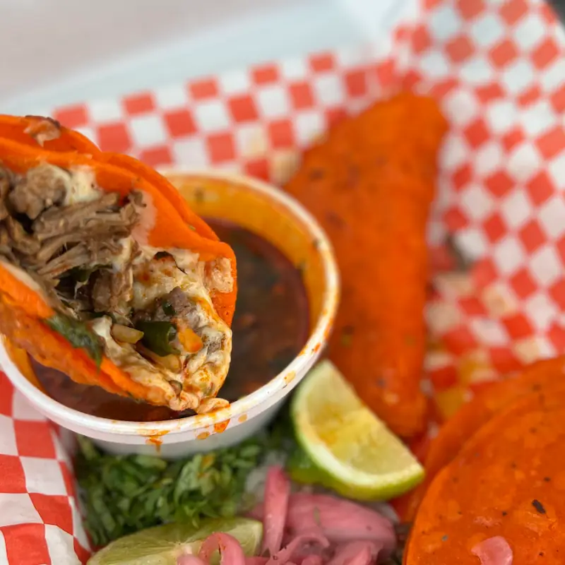 Sope de Chicharrón / Fried Pork Rind Sope