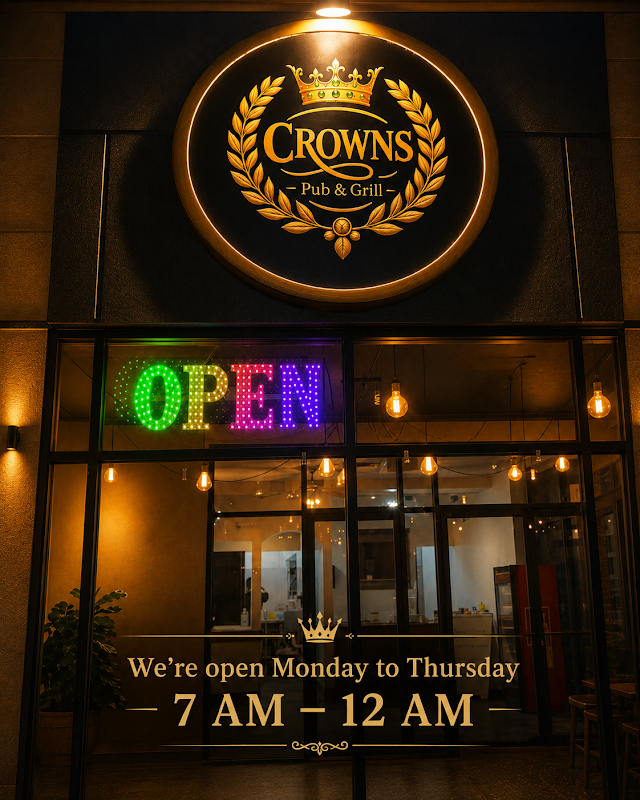 CROWNS PUB & GRILL