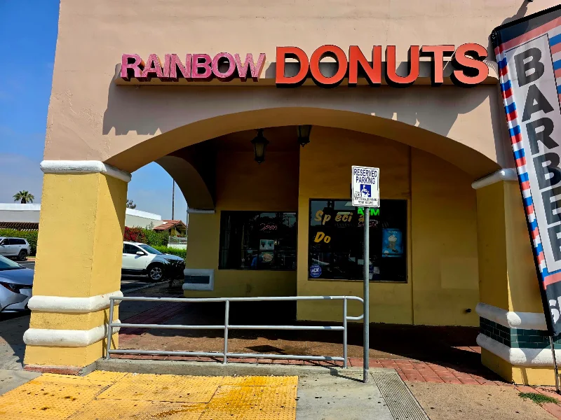 Rainbow Donuts