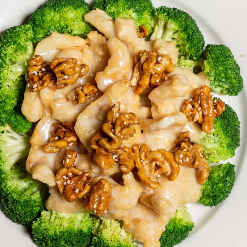 Chicken with Pea Pods & Mushrooms