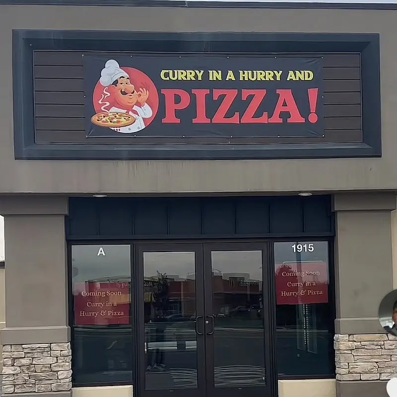 Curry in a Hurry and Pizza