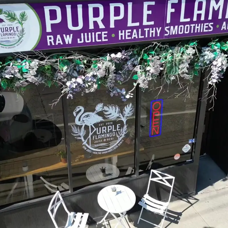 Purple Flamingo