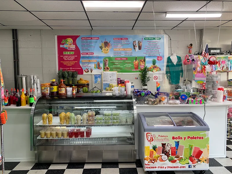 Pineapple, Strawberry, Banana and Papaya (Piña, Fresa, Banana y Papaya)