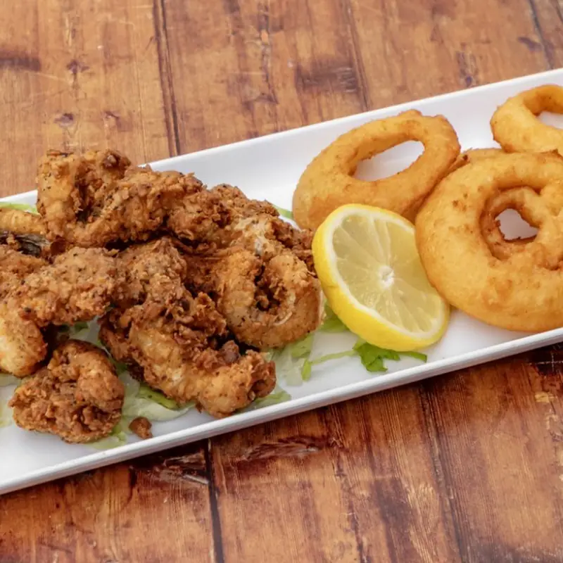 Fried Shrimp and Fries