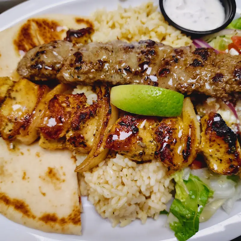 Lamb & Beef Shawarma Wrap