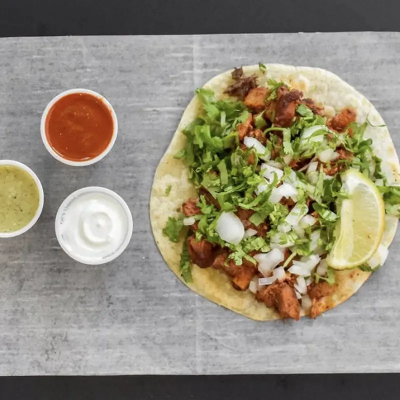 Pollo Ranchero Street Taco