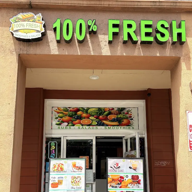 100% FRESH SUBS & SALADS