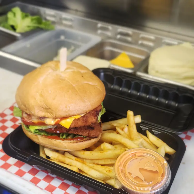 Chicken Mushroom Burger