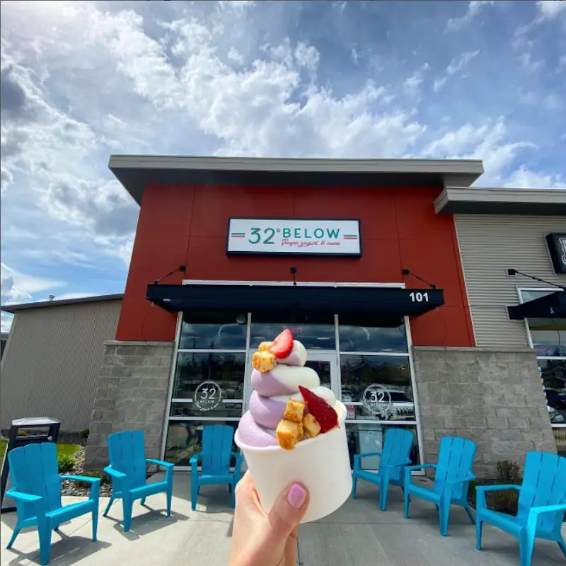 32 Below Frozen Yogurt & More