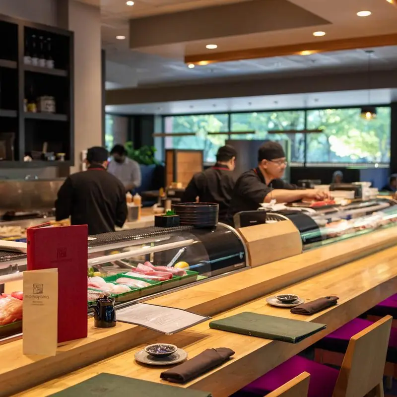 tonkatsu, beef short rib, nigiri (3pc), grilled mackerel, Japanese pickles