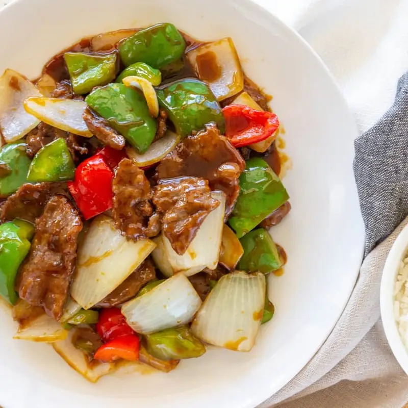 77. Pan Fried Noodles with Three Delights